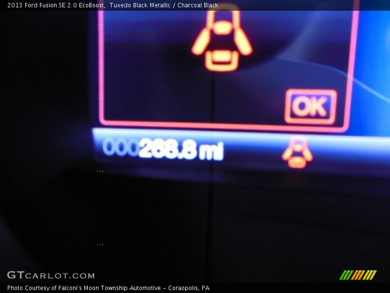 Tuxedo Black Metallic / Charcoal Black 2013 Ford Fusion SE 2.0 EcoBoost
