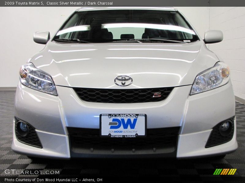 Classic Silver Metallic / Dark Charcoal 2009 Toyota Matrix S