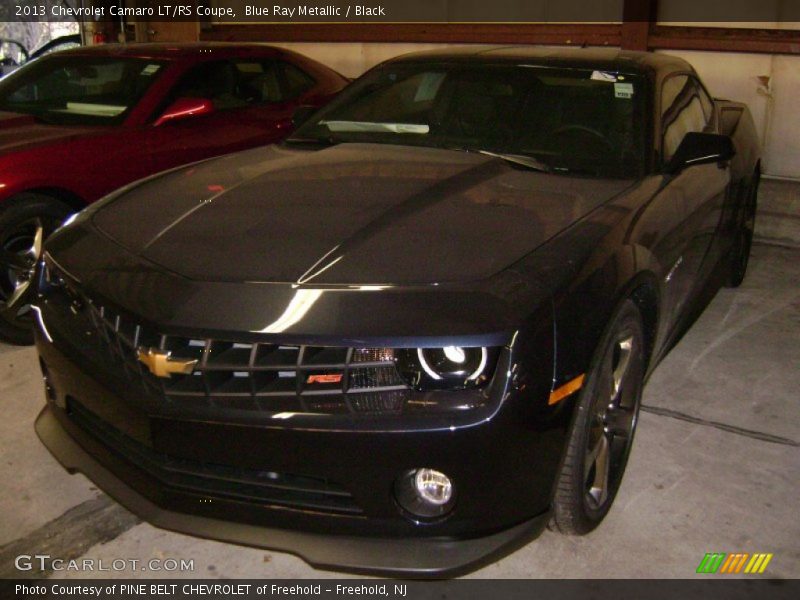Blue Ray Metallic / Black 2013 Chevrolet Camaro LT/RS Coupe