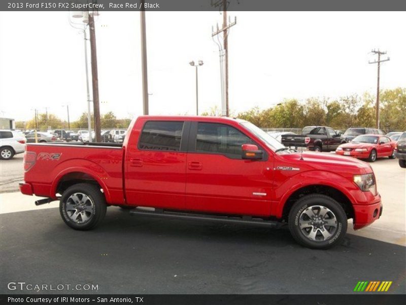 Race Red / Black 2013 Ford F150 FX2 SuperCrew