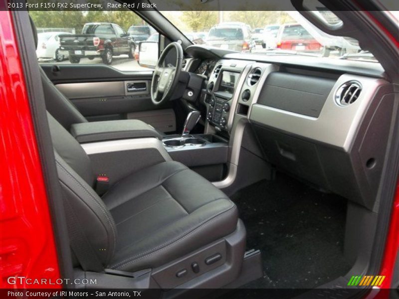 Race Red / Black 2013 Ford F150 FX2 SuperCrew