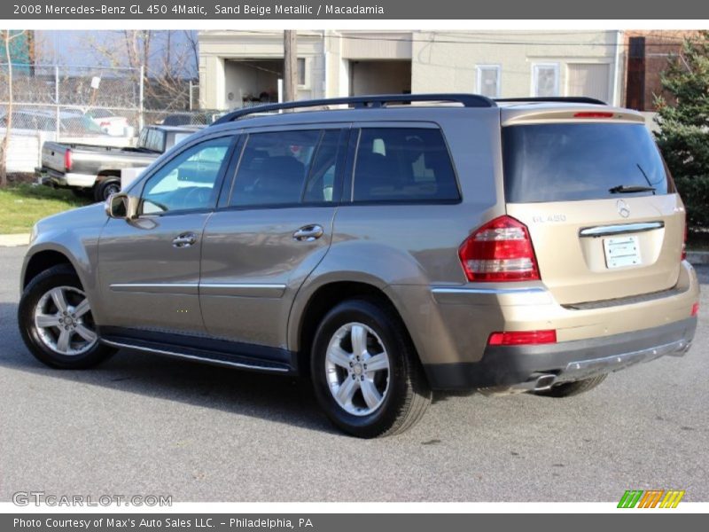 Sand Beige Metallic / Macadamia 2008 Mercedes-Benz GL 450 4Matic