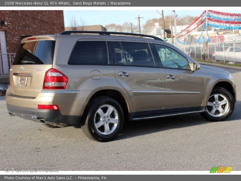 Sand Beige Metallic / Macadamia 2008 Mercedes-Benz GL 450 4Matic