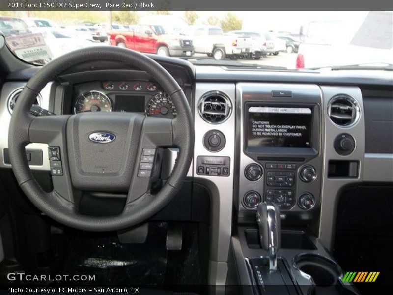 Race Red / Black 2013 Ford F150 FX2 SuperCrew