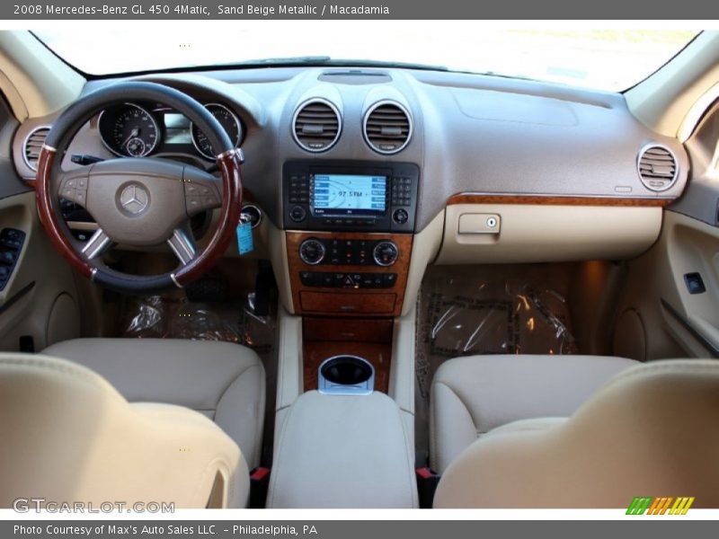 Sand Beige Metallic / Macadamia 2008 Mercedes-Benz GL 450 4Matic