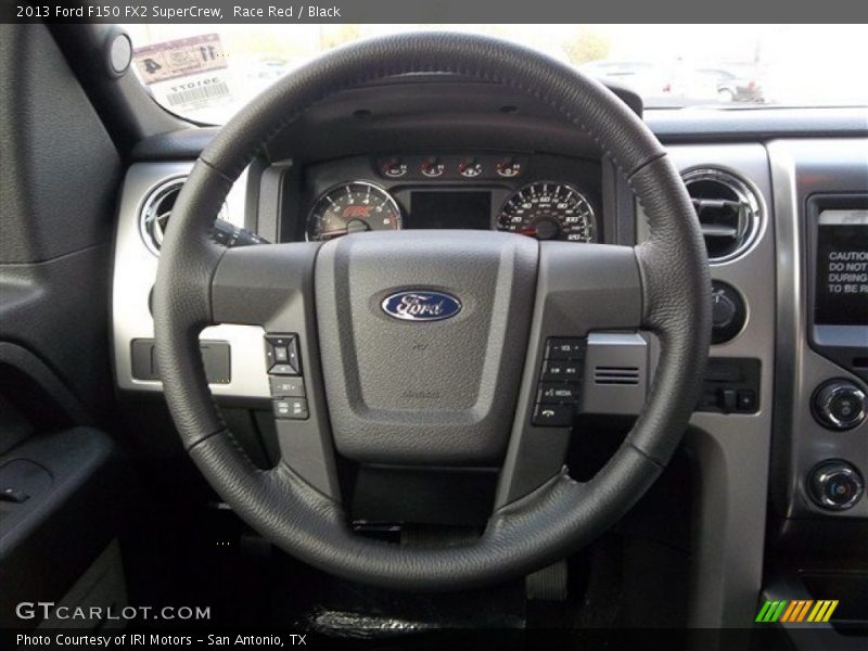 Race Red / Black 2013 Ford F150 FX2 SuperCrew