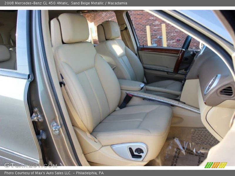 Sand Beige Metallic / Macadamia 2008 Mercedes-Benz GL 450 4Matic