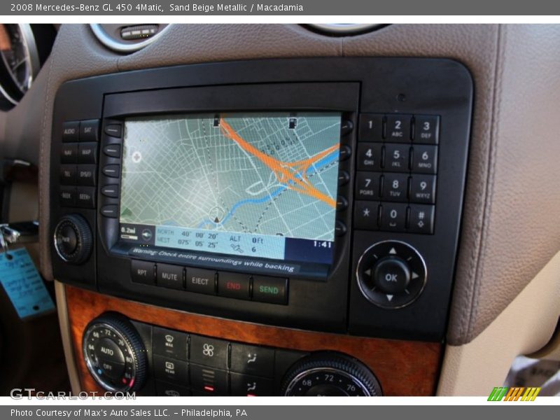 Sand Beige Metallic / Macadamia 2008 Mercedes-Benz GL 450 4Matic