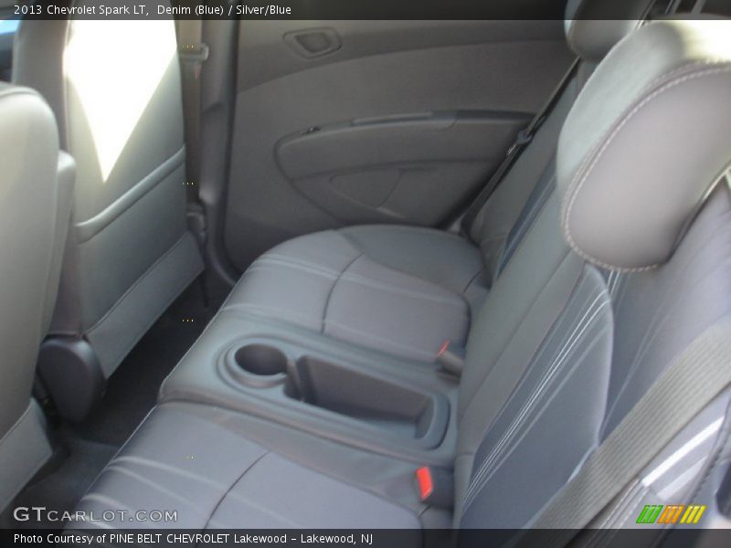 Denim (Blue) / Silver/Blue 2013 Chevrolet Spark LT