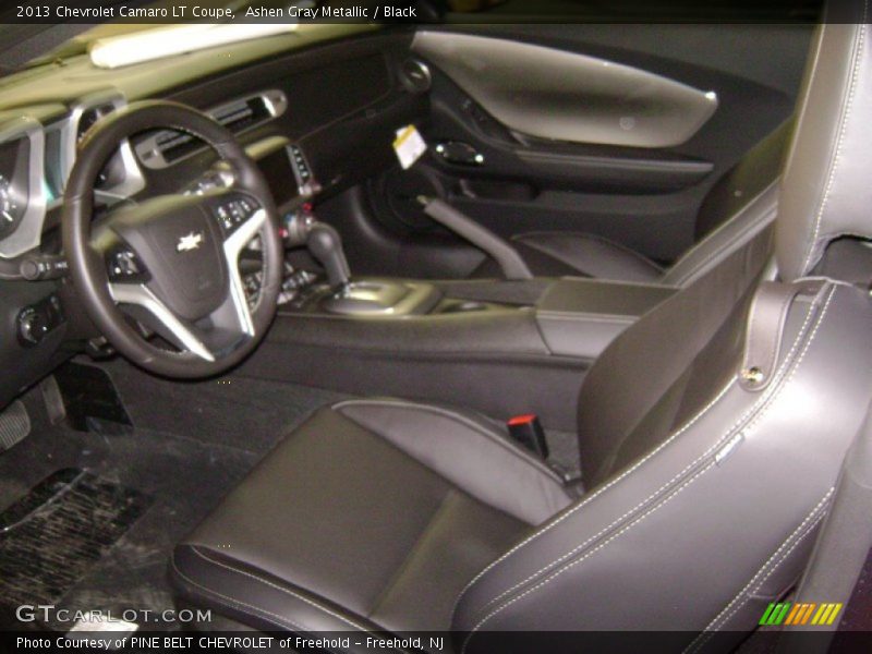 Ashen Gray Metallic / Black 2013 Chevrolet Camaro LT Coupe