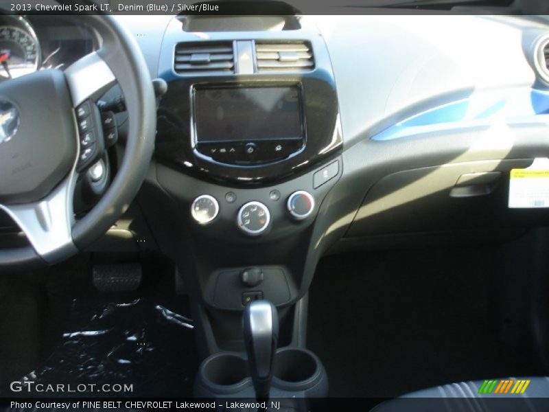 Denim (Blue) / Silver/Blue 2013 Chevrolet Spark LT