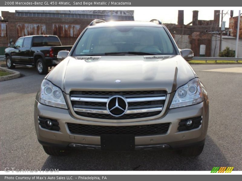 Sand Beige Metallic / Macadamia 2008 Mercedes-Benz GL 450 4Matic