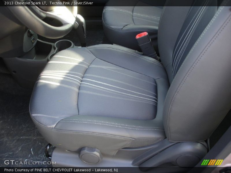 Techno Pink / Silver/Silver 2013 Chevrolet Spark LT