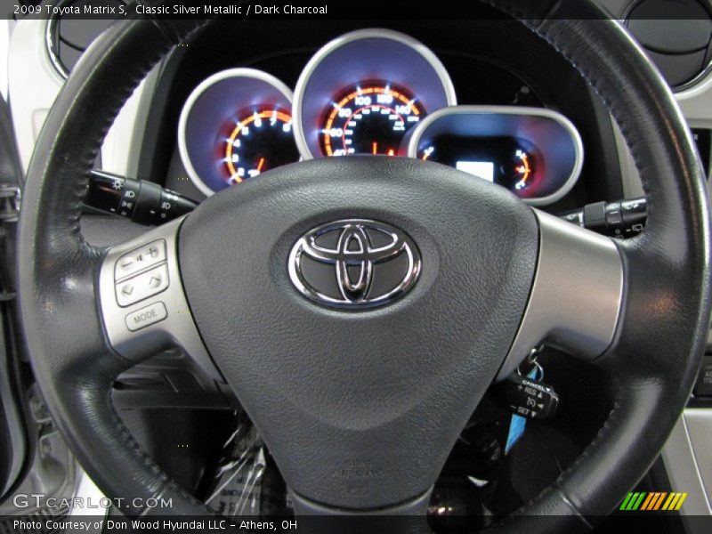 Classic Silver Metallic / Dark Charcoal 2009 Toyota Matrix S