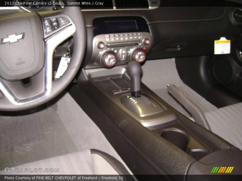 Summit White / Gray 2013 Chevrolet Camaro LS Coupe