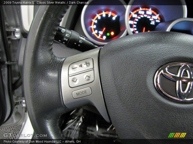 Classic Silver Metallic / Dark Charcoal 2009 Toyota Matrix S