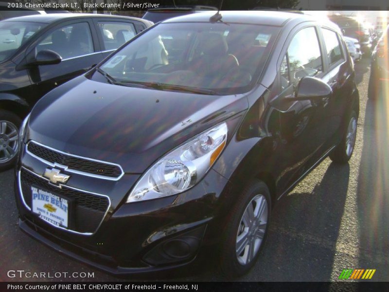 Black Granite / Silver/Silver 2013 Chevrolet Spark LT