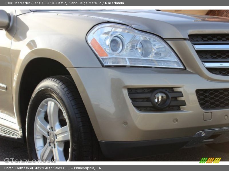 Sand Beige Metallic / Macadamia 2008 Mercedes-Benz GL 450 4Matic