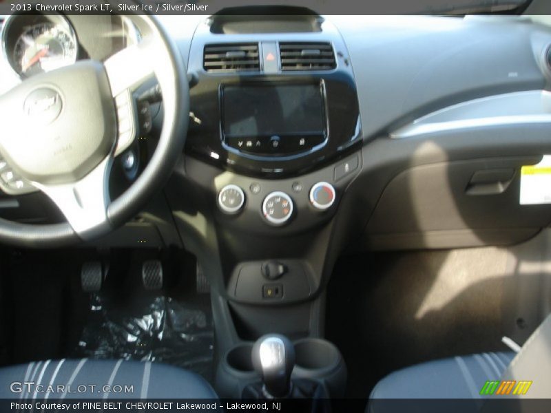 Silver Ice / Silver/Silver 2013 Chevrolet Spark LT