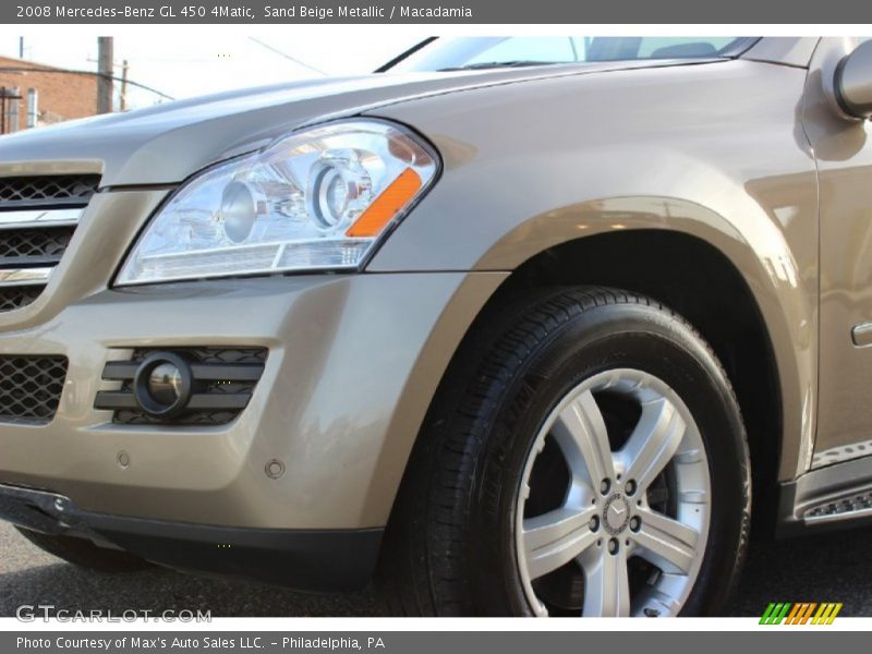 Sand Beige Metallic / Macadamia 2008 Mercedes-Benz GL 450 4Matic