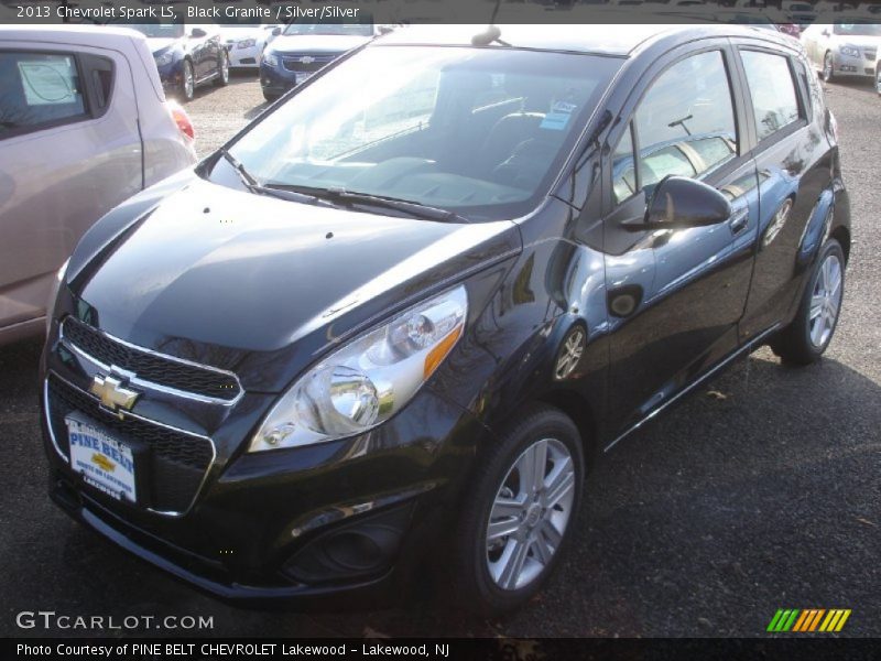 Black Granite / Silver/Silver 2013 Chevrolet Spark LS