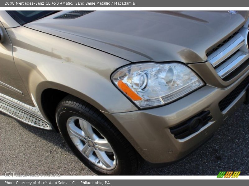 Sand Beige Metallic / Macadamia 2008 Mercedes-Benz GL 450 4Matic