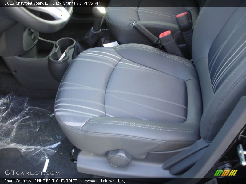 Black Granite / Silver/Silver 2013 Chevrolet Spark LS