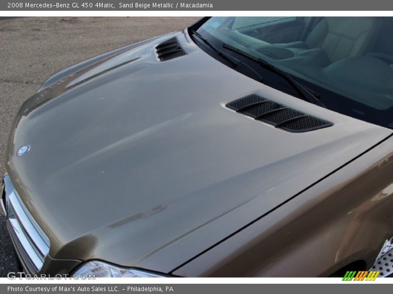 Sand Beige Metallic / Macadamia 2008 Mercedes-Benz GL 450 4Matic
