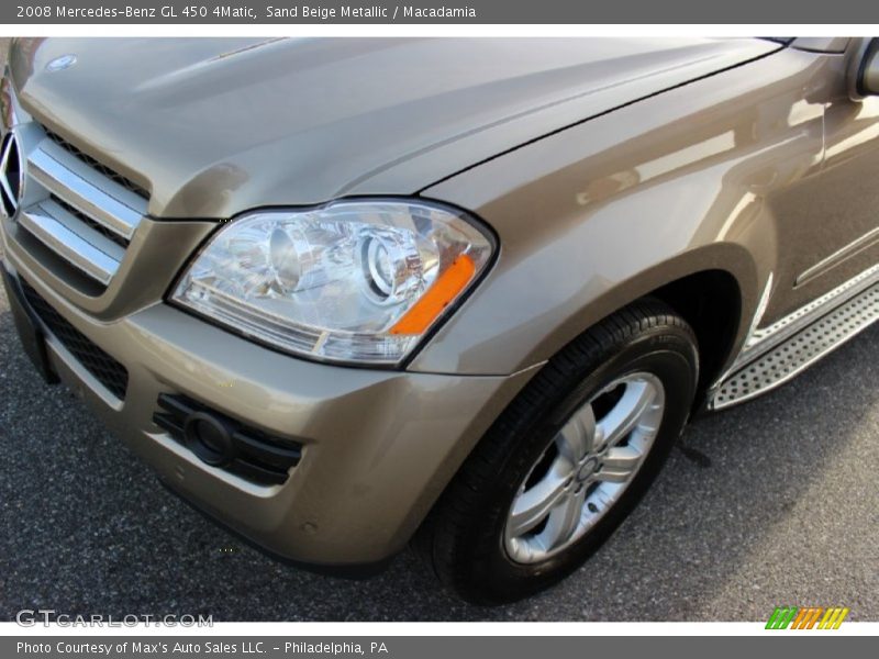 Sand Beige Metallic / Macadamia 2008 Mercedes-Benz GL 450 4Matic