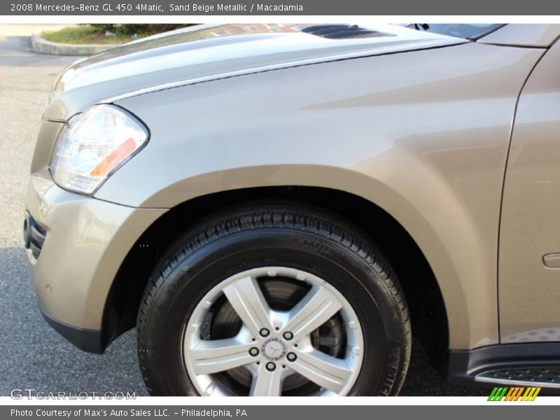 Sand Beige Metallic / Macadamia 2008 Mercedes-Benz GL 450 4Matic