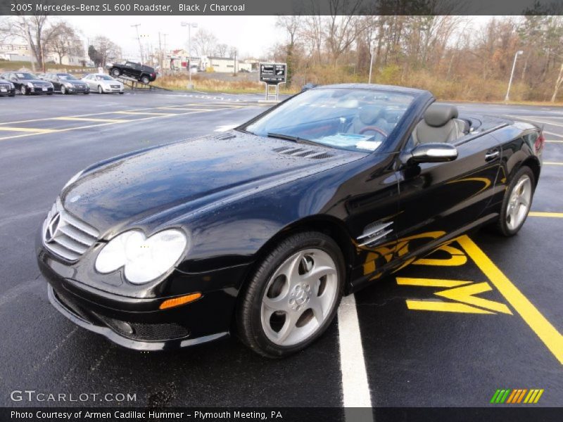 Front 3/4 View of 2005 SL 600 Roadster