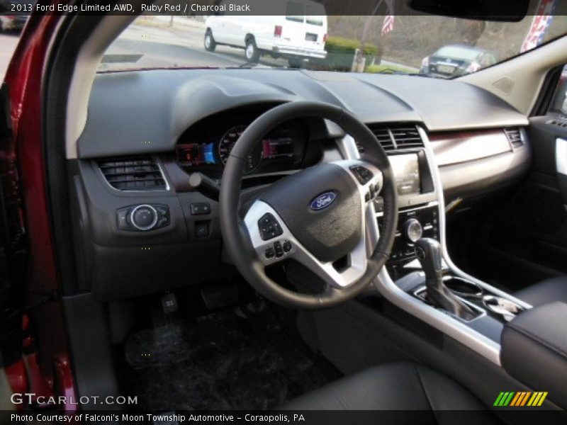 Ruby Red / Charcoal Black 2013 Ford Edge Limited AWD