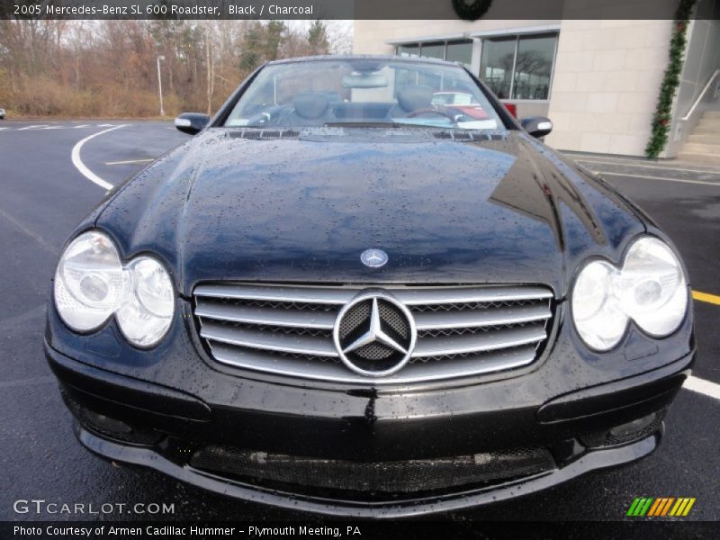 Black / Charcoal 2005 Mercedes-Benz SL 600 Roadster