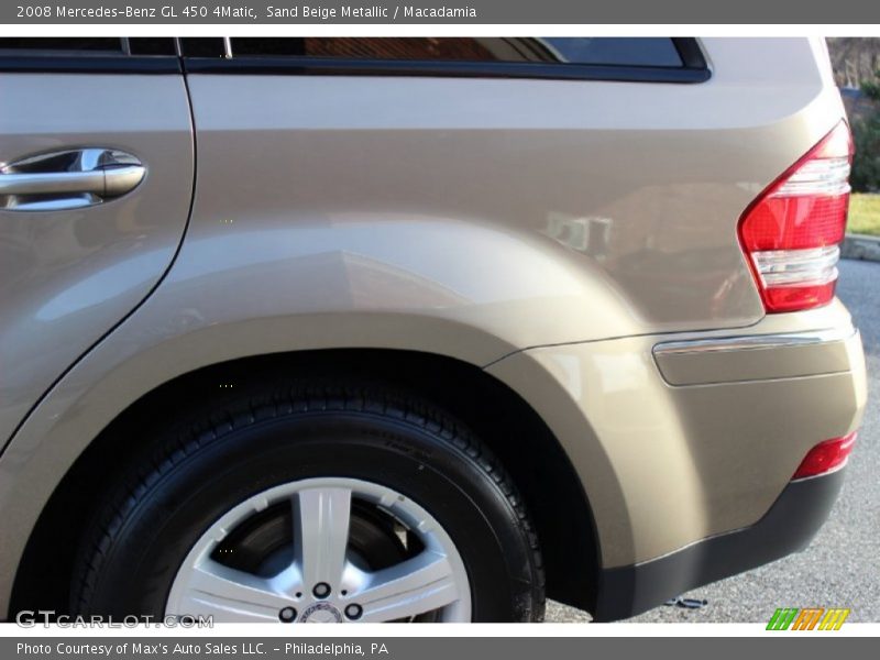 Sand Beige Metallic / Macadamia 2008 Mercedes-Benz GL 450 4Matic