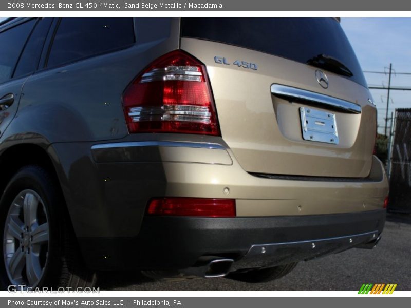 Sand Beige Metallic / Macadamia 2008 Mercedes-Benz GL 450 4Matic