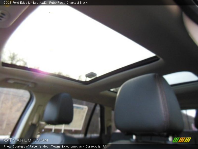 Ruby Red / Charcoal Black 2013 Ford Edge Limited AWD