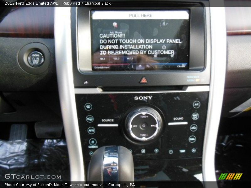 Ruby Red / Charcoal Black 2013 Ford Edge Limited AWD