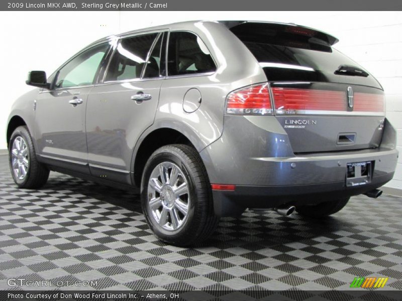 Sterling Grey Metallic / Camel 2009 Lincoln MKX AWD