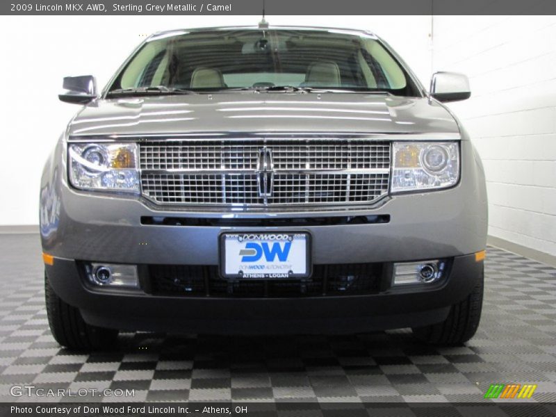Sterling Grey Metallic / Camel 2009 Lincoln MKX AWD