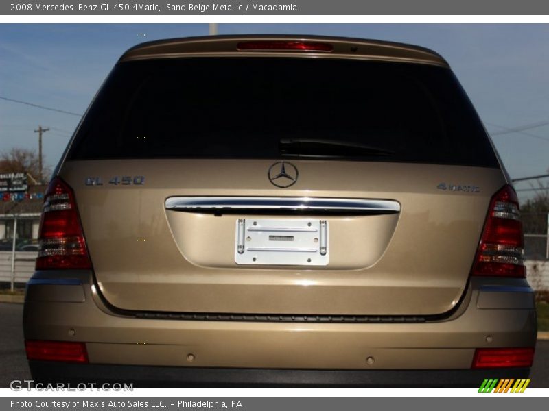 Sand Beige Metallic / Macadamia 2008 Mercedes-Benz GL 450 4Matic