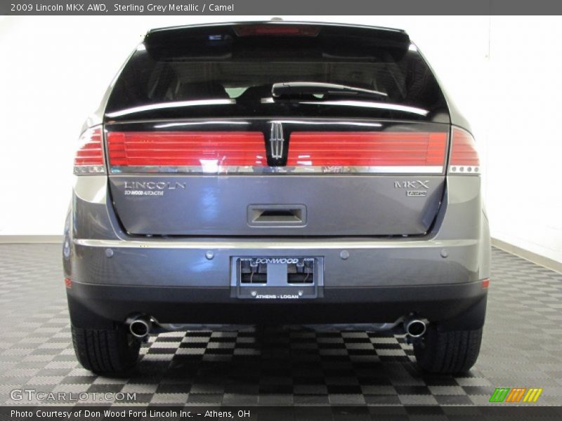 Sterling Grey Metallic / Camel 2009 Lincoln MKX AWD