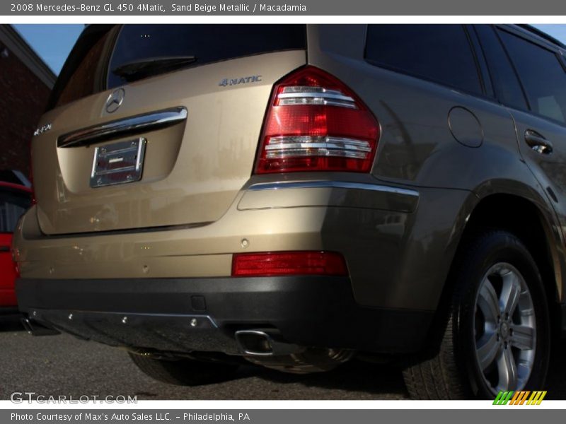 Sand Beige Metallic / Macadamia 2008 Mercedes-Benz GL 450 4Matic