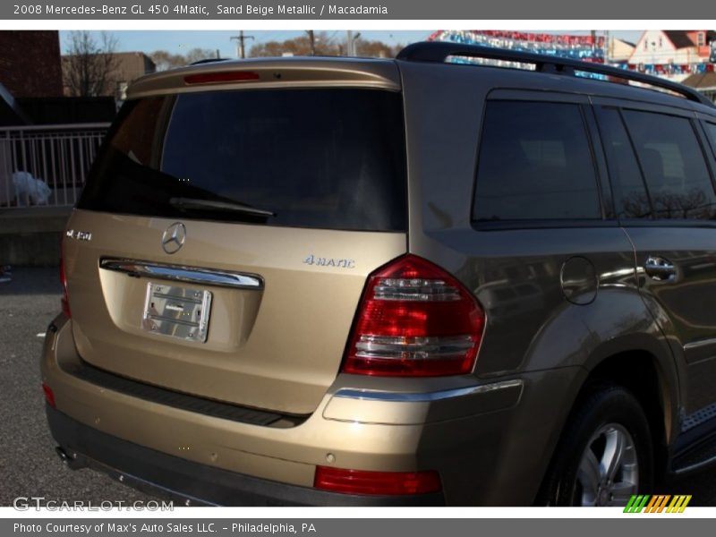 Sand Beige Metallic / Macadamia 2008 Mercedes-Benz GL 450 4Matic