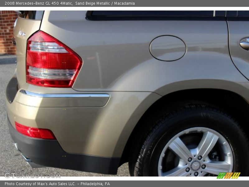 Sand Beige Metallic / Macadamia 2008 Mercedes-Benz GL 450 4Matic
