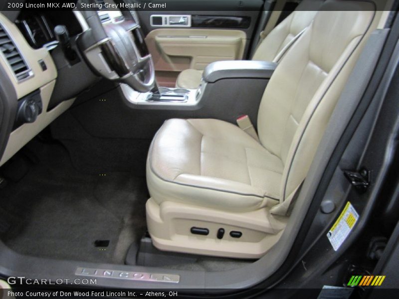 Sterling Grey Metallic / Camel 2009 Lincoln MKX AWD