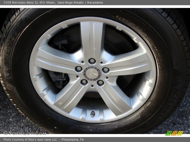 Sand Beige Metallic / Macadamia 2008 Mercedes-Benz GL 450 4Matic