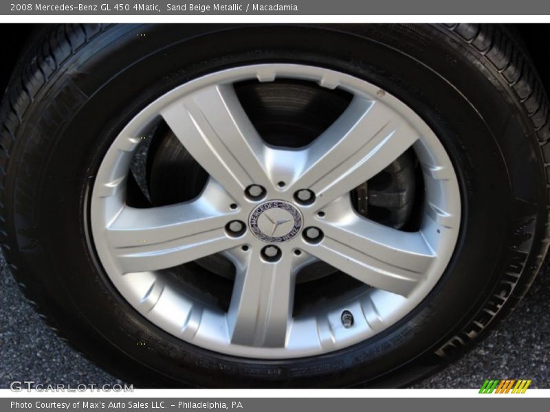 Sand Beige Metallic / Macadamia 2008 Mercedes-Benz GL 450 4Matic