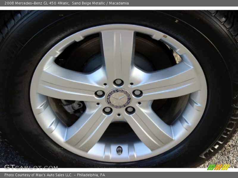 Sand Beige Metallic / Macadamia 2008 Mercedes-Benz GL 450 4Matic