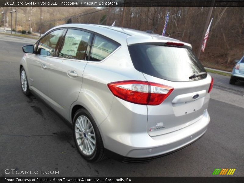 Ingot Silver / Medium Light Stone 2013 Ford C-Max Hybrid SEL