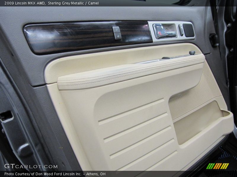 Sterling Grey Metallic / Camel 2009 Lincoln MKX AWD